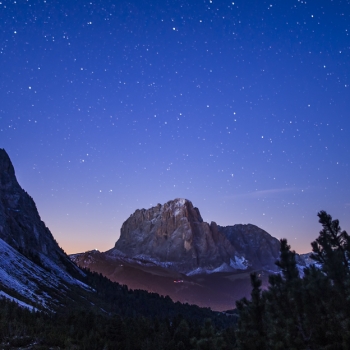 langkofel-at-night